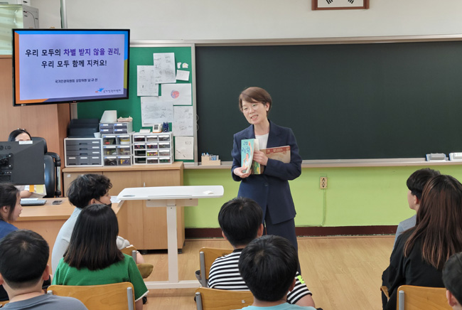 전북 무주초등학교 방문