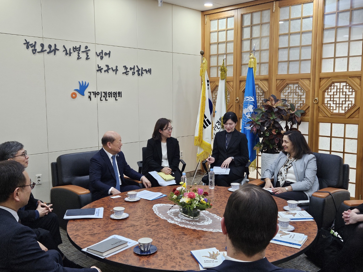 국가인권위원장, 미 국무부 민간안보, 인권, 민주주의 담당 차관 접견