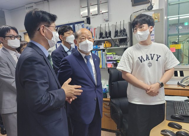 송두환 위원장, 서울소년분류심사원 방문