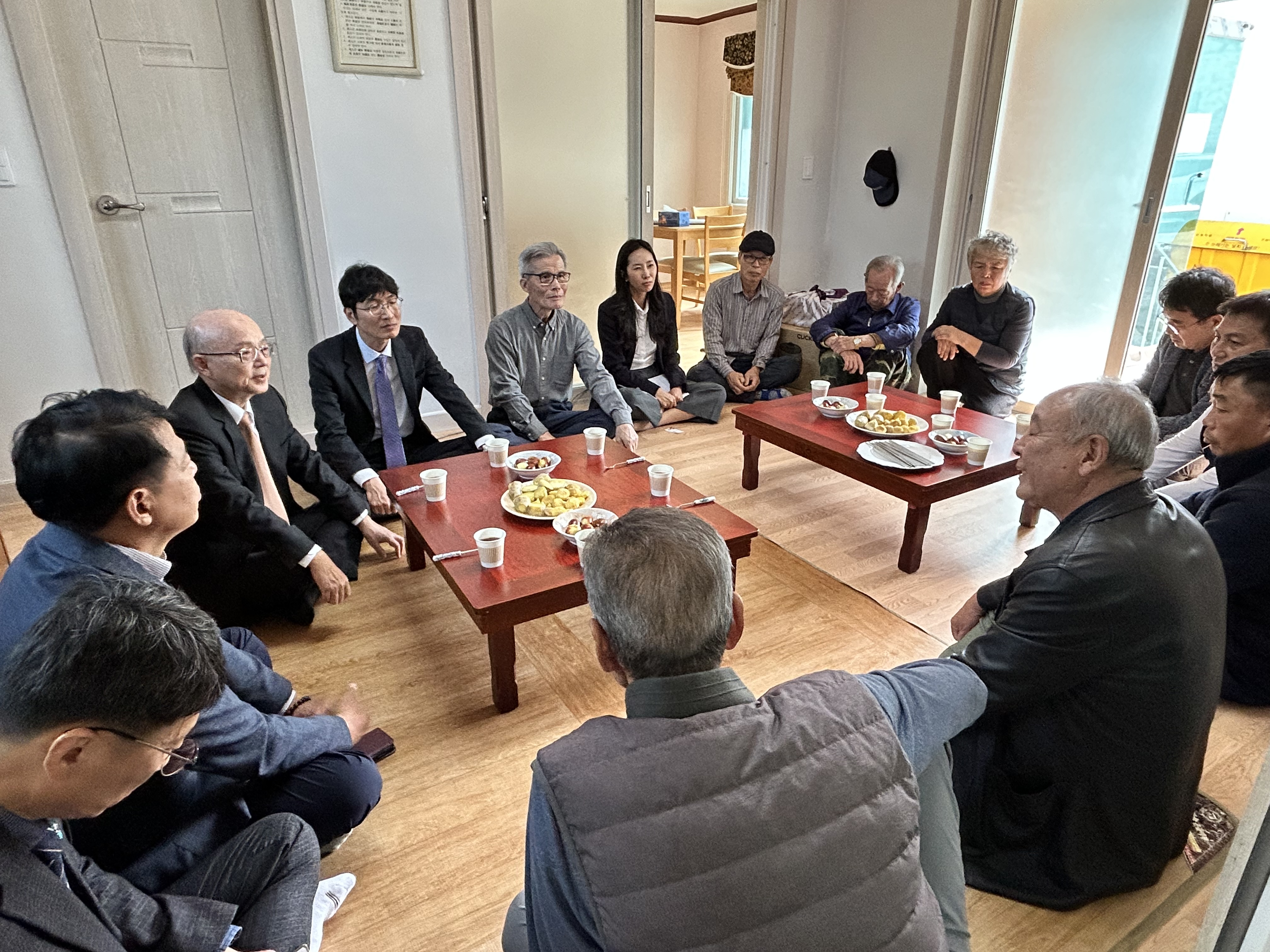 안창호 국가인권위원장, 인구급감 지역 노인 인권 현장방문